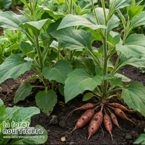 Yakon-poire de terre